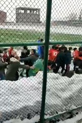 Kars'ta amatör maçta arbede!