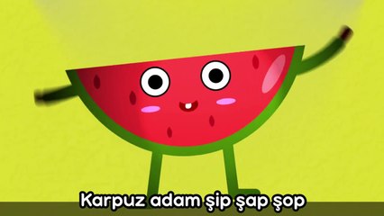 Karpuz Adam - Yaz Meyvelerini Öğreten Şarkı