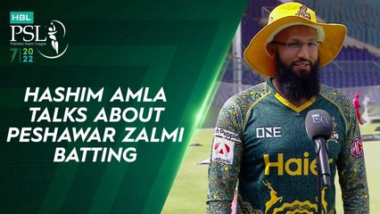 Hashim Amla Talks About Peshawar Zalmi Batting Preparation with Erin Holland | HBL PSL 7 | ML2G