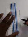 How to draw a easy optical illusion
