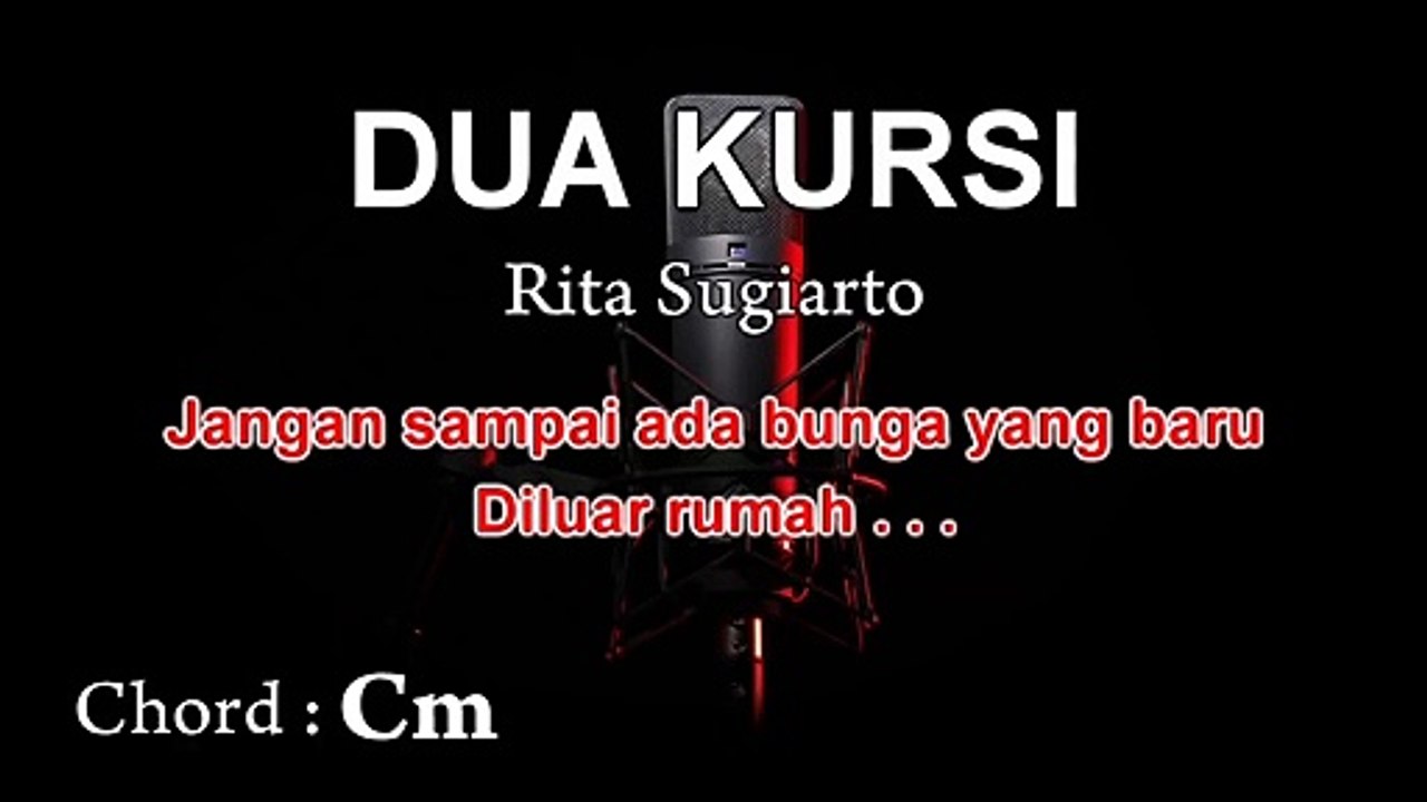 Dua Kursi | Rita Sugiarto | Karaoke Tanpa Vokal ¦ CHORD