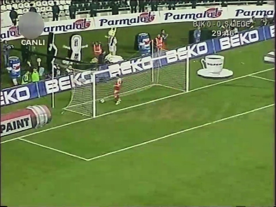 Beşiktaş 1-1 Standard Liege 01.12.2004 - 2004-2005 UEFA Cup Group B Matchday 4