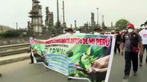 Περού: Διαμαρτυρία κατά πετρελαϊκής