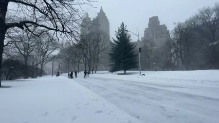 Download Video: El noreste de EEUU sufre una de las peores tormentas de nieve en años