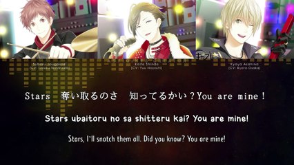 Hadaka no kokoro / ハダカノココロ - Kaito Shindo, Kyoya Asahina & Subaru Jougasaki (lyrics)