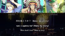 Sora kara hajimaru monogatari / 空から始まる物語 - Jin Amamiya, Hinata Sakuragi & Kyoya Asahina (lyrics)