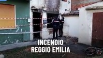 Incendio Reggio Emilia, i sigilli alla casa dove sono morti due bambini. Video