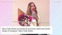 Camille Combal bientôt papa : sa chérie Marie, très enceinte, dévoile son gros baby bump en vidéo !