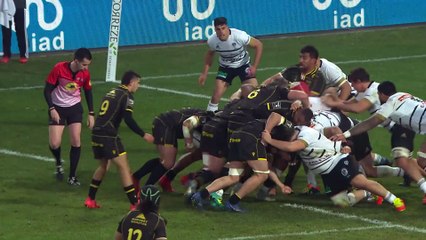 TOP 14 - Essai de François DA ROS (BO) - CA Brive - Biarritz Olympique - J16 - Saison 2021/2022