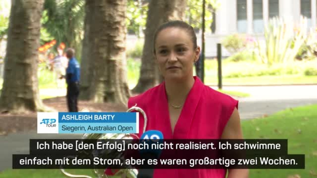 Barty: “Habe den Sieg noch nicht realisiert”
