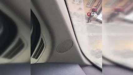 Esenyurt'ta polisin 'dur' ihtarına uymayan şahıslar ortalığı birbirine kattı