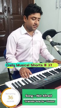 Not Afraid (Cover) | (Daily Musical Shorts #37) | Acorn Wolve | #Shorts