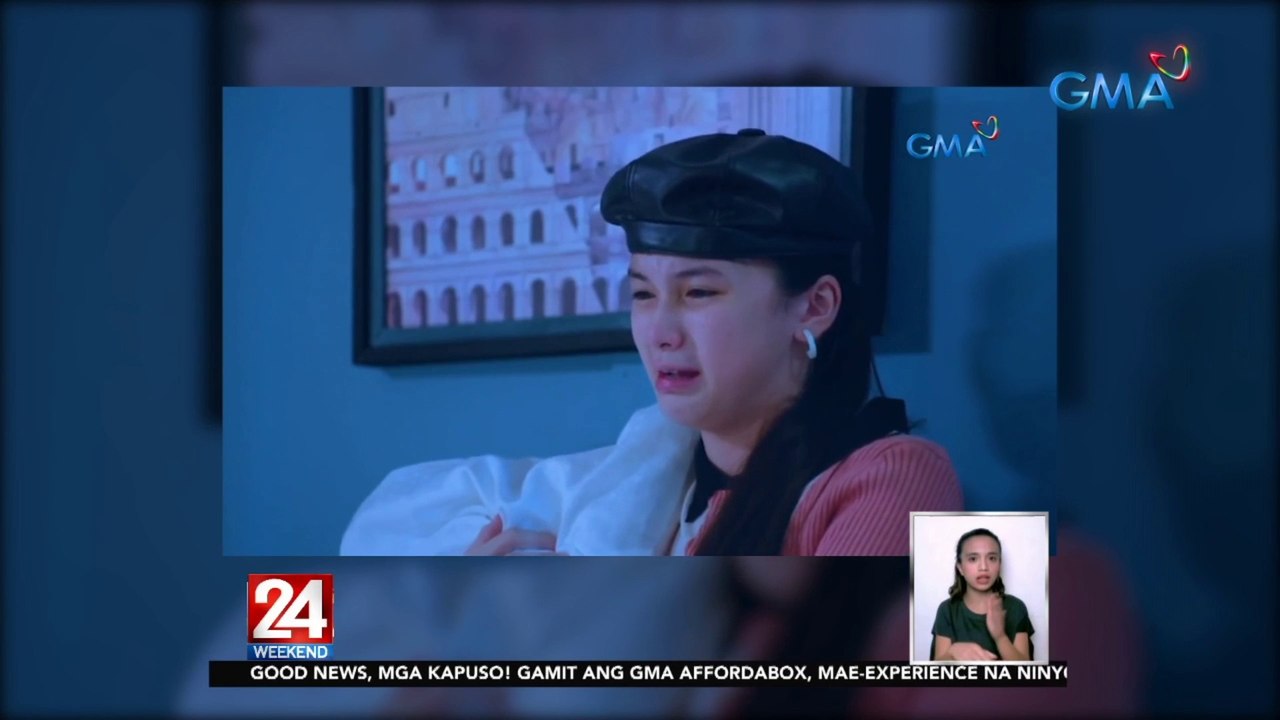 Breakdown scene ni "Prima Donnas" star Sofia Pablo, umani ng papuri sa YouTube | 24 Oras Weekend