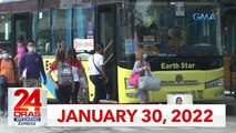 24 Oras Weekend Express: January 30, 2022 [HD]