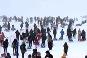 Erciyes'te hafta sonu yoğunluğu