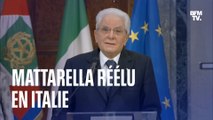 Malgré son souhait de ne pas se représenter, Sergio Mattarella réélu Président en Italie après 8 scrutins