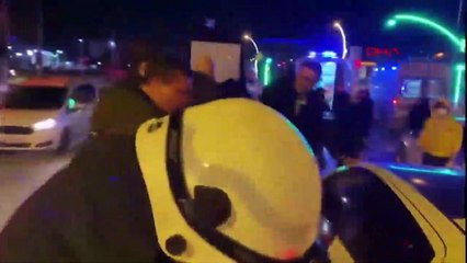 Kazadaki TIR'ın sürücüsü alkollü, otomobil sürücüsü pozitif çıktı