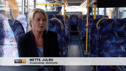 Gider ikke tage bussen | Midttrafik | Mette Julbo | 31-08-2012 | TV2 ØSTJYLLAND @ TV2 Danmark