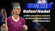 Rafael Nadal remporte l'Open d'Autralie et devient le joueur de tennis le plus titré en Grand Chelem