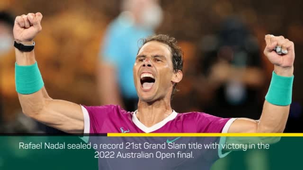 Breaking News - Nadal wins 21st Grand Slam