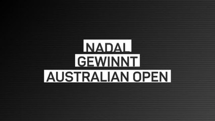 Breaking News: Nadal gewinnt 21. Grand-Slam-Titel