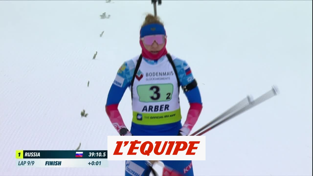 Le résumé du relais mixte simple - Biathlon - Ch. Europe