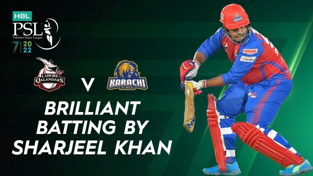 Brilliant Batting By Sharjeel Khan | Lahore Qalandars vs Karachi Kings | Match 6 | HBL PSL 7 | ML2G