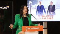 Arrimadas arremete contra PP y PSOE en CyL: 
