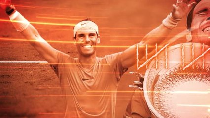 Скачать видео: Rafael Nadal claims record-breaking 21st grand slam