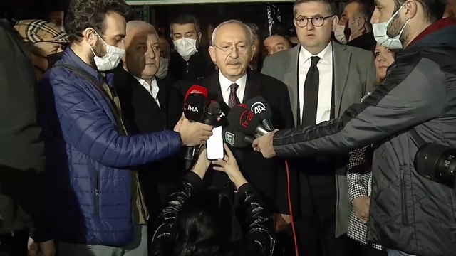 Kemal Kılıçdaroğlu Kocaeli Muhacir Evi Açılış Töreni’nin ardından basın mensuplarının sorularını yanıtladı