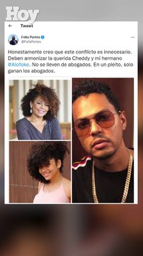 Cheddy García procede legalmente contra Santiago Matías