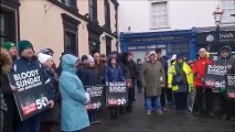 Bloody Sunday: Inishowen people gather in Buncrana to pay their respects on 50th anniversary
