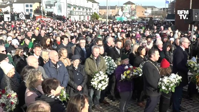50 ans après, la ville de Londonderry commémore le Bloody Sunday en Irlande du Nord