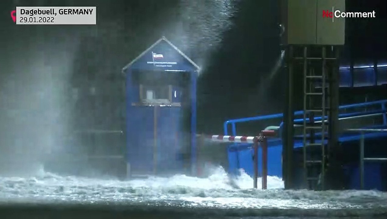 Tempestade "Nádia" atinge norte da Alemanha