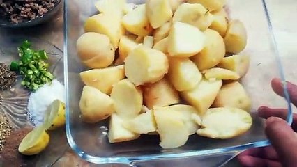 Aloo Kemma kabab- Aloo Kemma Tikki Recipe -     آلو قیمے کے کباب