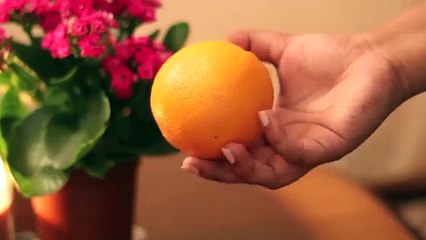 ماسك البرتقال والزبادي للبشرة الدهنية