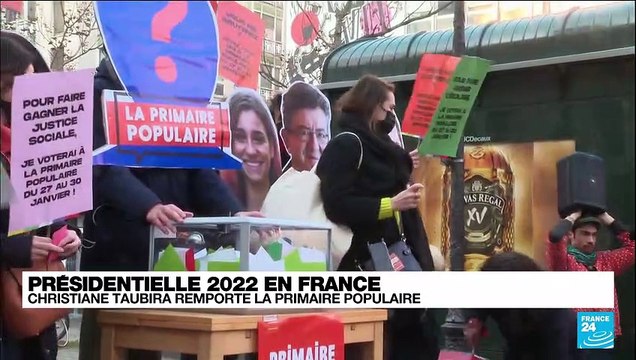 Primaire populaire : Christiane Taubira évaluée bien + , devant Yannick Jadot avec assez bien +