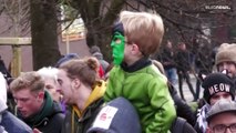 Bélgica | Marchan contra las restricciones de COVID-19 y piden la dimisión del gobierno