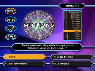 Qui Veut Gagner des Millions online multiplayer - wii