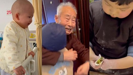 Trending in China: Kind little boy comforts girl with leukaemia