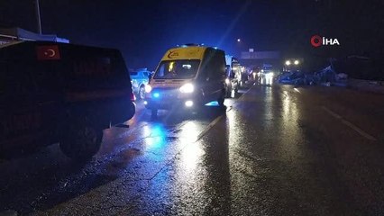 Adana Gaziantep otoyolunda yolcu otobüsü şarampole yuvarlandı: Çok sayıda yaralı var