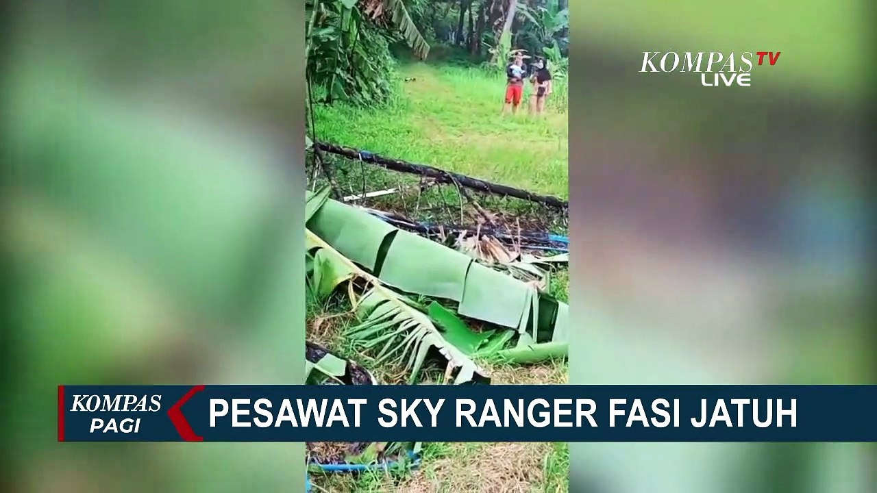 Usai Tabrak Pohon, Pesawat Sky Ranger Jatuh di...