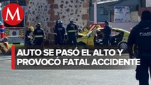 Accidente en Querétaro deja una persona muerta y 6 heridos