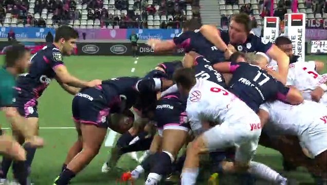 TOP 14 - Essai de Antoine BURBAN (SFP) - Stade Français Paris - RC Toulon - J16 - Saison 2021/2022