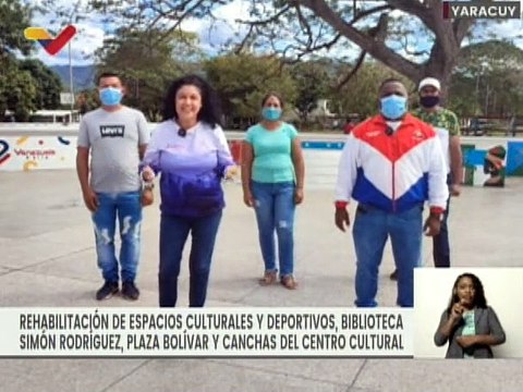 Yaracuy | Rehabilitan espacios culturales y deportivos del municipio Veroes
