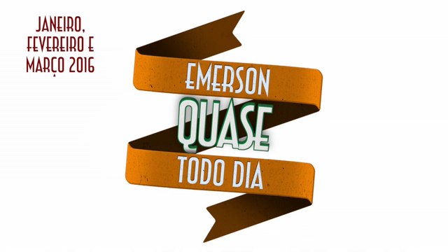 Emerson quase todo dia (janeiro/Fevereiro/Março 2016) - EMVB - Emerson Martins Video Blog 2016