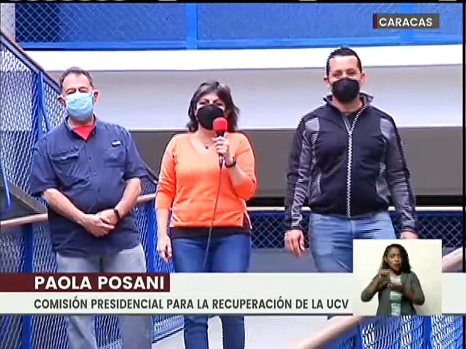 Gobierno Bolivariano avanza en la recuperación integral de espacios en la UCV