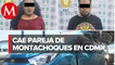 Cae pareja de 'montachoques' en CdMx; pedían 9 mil pesos a sus víctimas