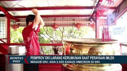 Pemprov DKI Larang Kegiatan Perayaan Imlek yang Menimbulkan Kerumunan