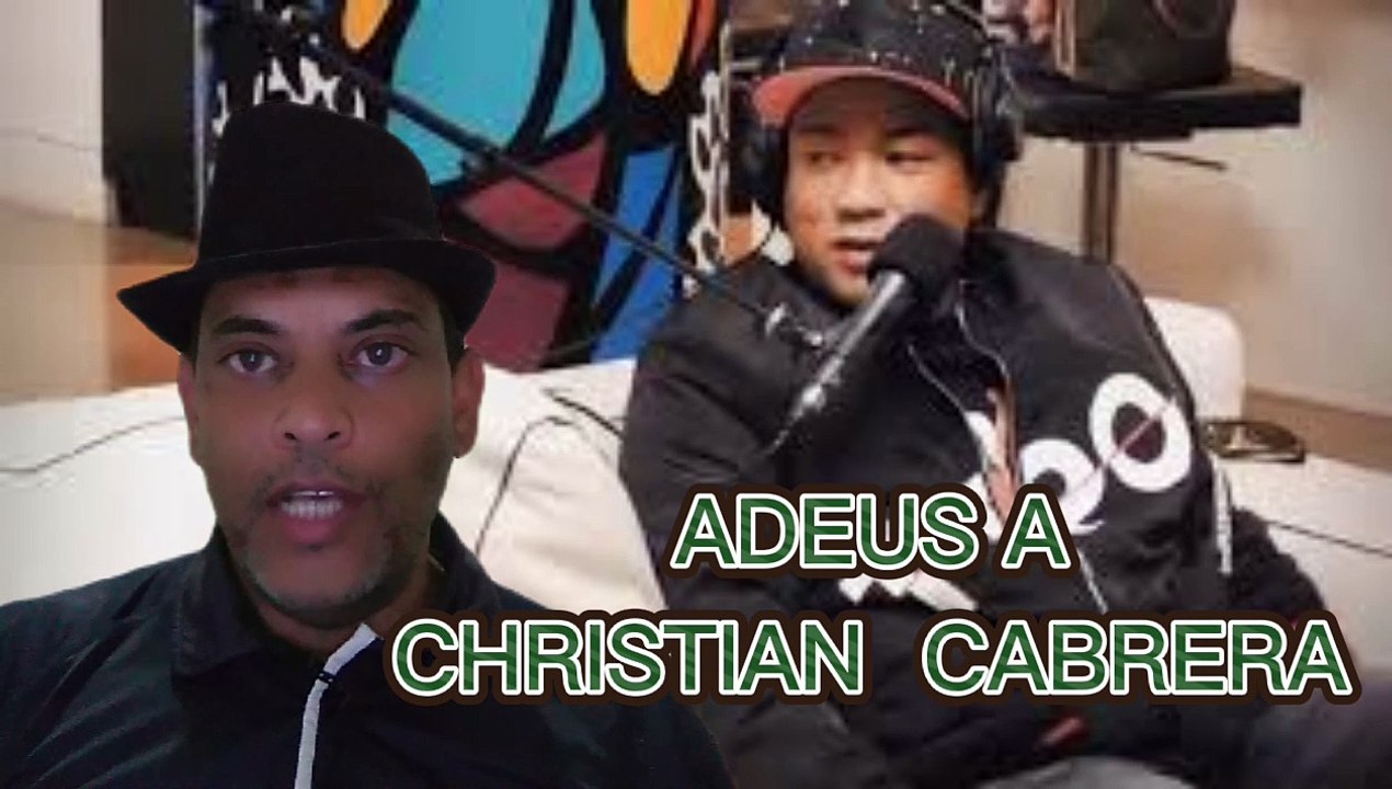 ADEUS A CHRISTIAN CABRERA COMEDIANTE MORREU AOS 40 ANOS DE COMPLICAÇÕES DA COVID-19